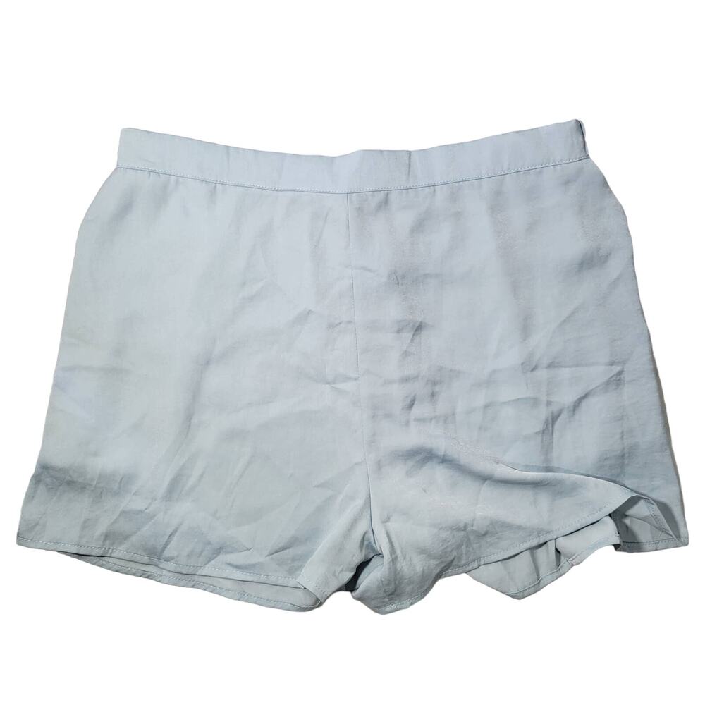 Lulus Light Blue Elastic Waist Polyester Shorts Women's Size‎ Large